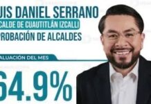 Daniel Serrano destaca entre los mejores alcaldes de Morena del país; alcanza 64.9% de aprobación