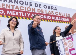 Ricardo Moreno inicia rehabilitación de tres calles para mejorar la movilidad en Toluca