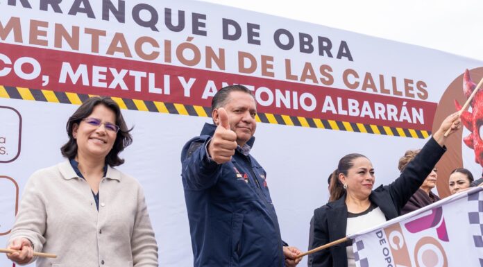 Ricardo Moreno inicia rehabilitación de tres calles para mejorar la movilidad en Toluca