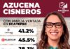 Azucena Cisneros encabeza mediciones de preferencia en Ecatepec