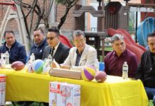 Acompaña Luis Zenteno actividades escolares en el Jardín de Niños “Jerome Bruner”