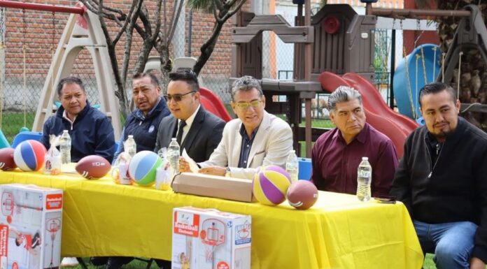 Acompaña Luis Zenteno actividades escolares en el Jardín de Niños “Jerome Bruner”