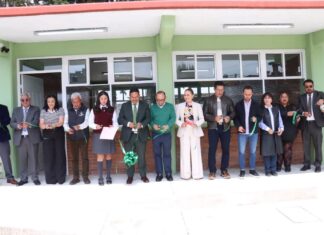Mejora Manuel Vilchis infraestructura de la Preparatoria Oficial Núm. 6 de Zinacantepec