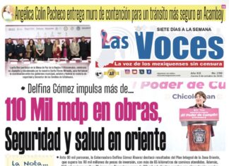 Delfina Gómez impulsa más de 110 Mil mdp en obras Seguridad y salud en oriente