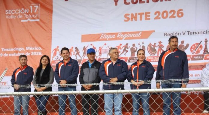 Ixtapan de la Sal recibe etapa regional de los Juegos Deportivos, Artísticos y Culturales del SNTE