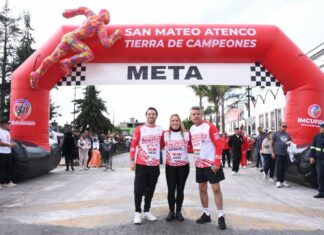 Reúne Gran Carrera Atlética Tierra del Calzado a más de mil participantes en San Mateo Atenco