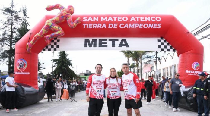 Reúne Gran Carrera Atlética Tierra del Calzado a más de mil participantes en San Mateo Atenco