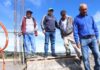 Manuel Vilchis visita Santa María del Monte para supervisar obras comunitarias en Zinacantepec