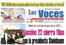 Más de mil liderazgos de la CNTE…Sección 22 cierra filas con la presidenta Sheinbaum