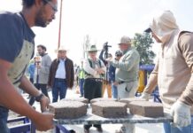 Pone en marcha Ecatepec adoquinera para avanzar en la transformación de sus calles