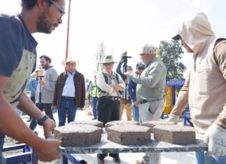 Pone en marcha Ecatepec adoquinera para avanzar en la transformación de sus calles