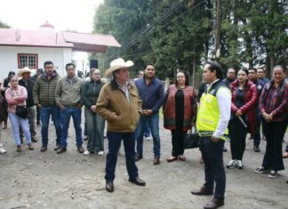 Inician trabajos de mantenimiento a la red eléctrica en Coatepec Harinas