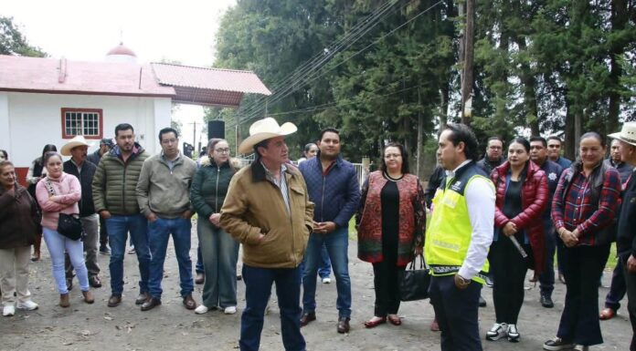 Inician trabajos de mantenimiento a la red eléctrica en Coatepec Harinas