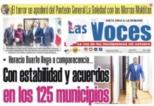 Horacio Duarte llega a comparecencia…Con estabilidad y acuerdos en los 125 municipios