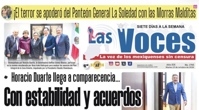 Horacio Duarte llega a comparecencia…Con estabilidad y acuerdos en los 125 municipios