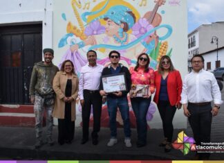 Inauguran en Atlacomulco el mural “Raíces que Danzan”, imagen del Festival Cultural Ambaró 2026