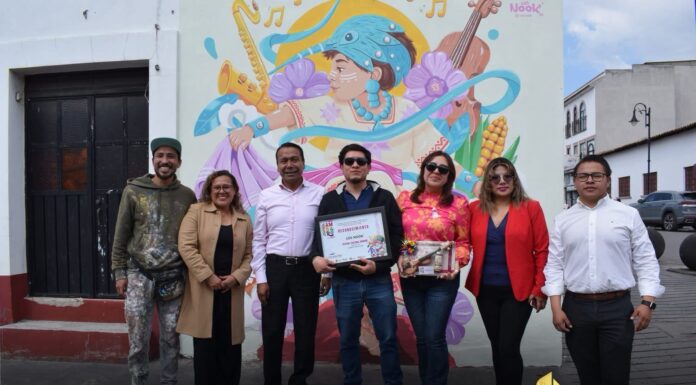 Inauguran en Atlacomulco el mural “Raíces que Danzan”, imagen del Festival Cultural Ambaró 2026