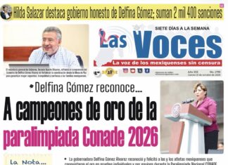 Delfina Gómez reconoce… A campeones de oro de la paralimpiada Conade 2026