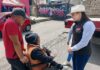 Ivette Topete supervisa entrega de cemento para mejorar panteón delegacional de Zentlalpan