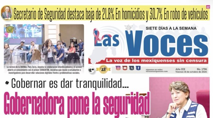 Gobernar es dar tranquilidad…Gobernadora pone la seguridad al centro de su gobierno