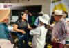 Aylin López inicia obra de pavimentación con concreto hidráulico en Casablanca, Jocotitlán