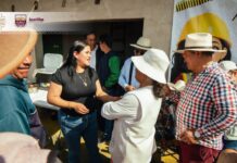 Aylin López inicia obra de pavimentación con concreto hidráulico en Casablanca, Jocotitlán