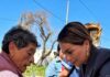 Saray Benítez entrega obras de agua potable y electrificación en Tecuanapa, Mexicaltzingo