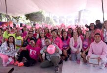 Teotihuacán promueve la prevención del cáncer de mama con jornada de zumba