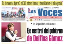 La Seguridad en Edoméx… Eje central del gobierno de Delfina Gómez