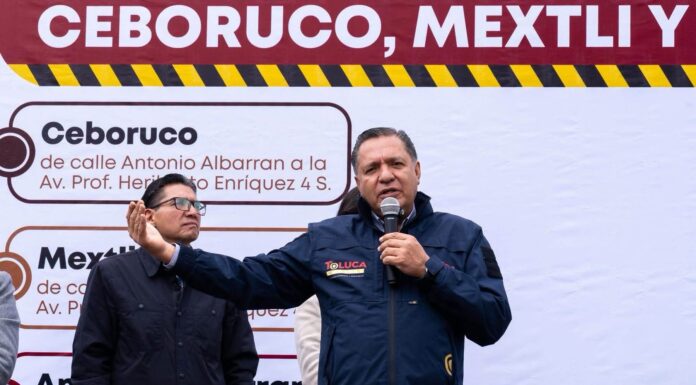 Inicia Toluca rehabilitación de más de 2 kilómetros de vialidades