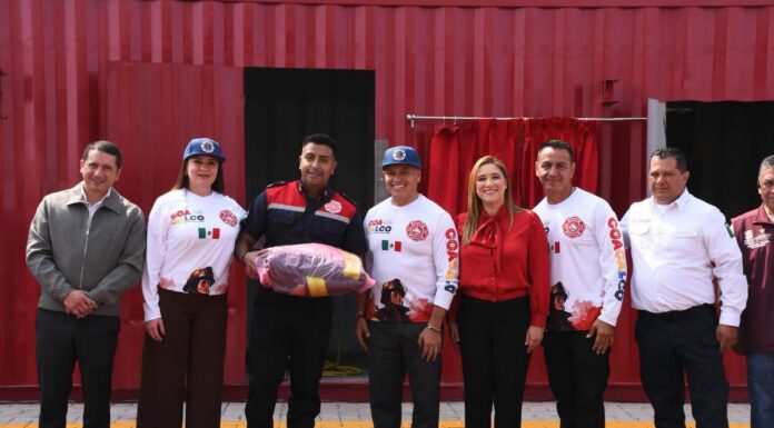San Mateo Atenco fortalece la capacitación y el equipamiento de su cuerpo de Bomberos