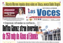 Empresas refrendan su confianza…Delfina Gómez atrae inversión de 250 mdp de Alsea al Edoméx
