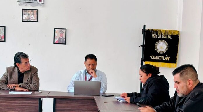 Teoloyucan participa en Mesa de Paz para fortalecer acciones de seguridad regional